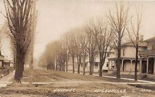 F11/ Hicksville Ohio RPPC Postcard c1910 Smith Street Homes picture