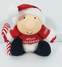 Vintage American Greetings ZIGGY Jolly Holidays Plush Toy Santa Christmas 1989 picture