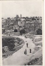 RPPC, Bethany from the Carriage Road,  Vintage Israel Palestine, 1930s picture