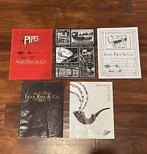 Lot of 5 Iwan Ries & Co. Catalog Smoking Tobacco Pipes & Cigar Price List picture