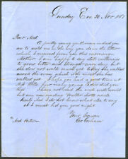 George Gorham letter cousin Edward Ned Porter 1851 picture