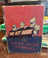 1942 The Kit Book for Soldiers Sailors and Marines WWII Cartoons JD Salinger 1st picture