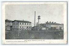 c1905 Mill Scene Water Tower Barton Landing Vermont VT Unposted Antique Postcard picture