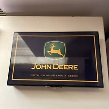 John Deere advertising promotional Domino’s set vintage black Lacquer box picture