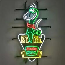 Sinclair Dino Gasoline Neon Sign 24x15 Gas Station Store Wall Decor picture