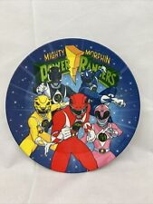 Mighty Morphin Power Rangers 1994 Children's Plastic Plate Vintage Melamine picture