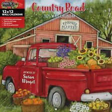 COUNTRY ROAD - 2025 WALL CALENDAR - BRAND NEW - 01744 picture