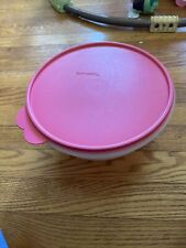 Tupperware 2518A-2 Clear W/pink lid 12cups 3L.. picture