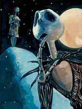 Disney Fine Art LE Canvas- We're Simply Meant To Be-Nightmare Before Christmas picture