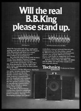 1978 Technics Linear Phase Speakers Print ad/mini poster-VTG Man Cave  décor picture