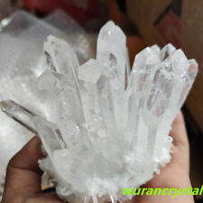 150g Large Natural White Clear Quartz Crystal Cluster Rock Stone Specimens Reiki picture