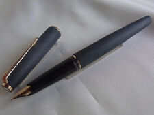 Montblanc 220 Fountain Pen Matte Finished 14K Nib Name Carved picture