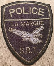 TX La Marque Texas SRT Police Patch picture