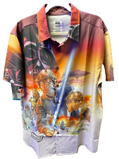 Loungefly Star Wars Empire Strikes Back Short-Sleeve Camp Shirt Size 2XL NEW picture