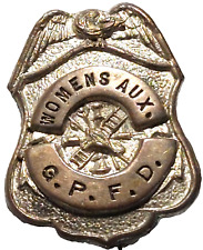 G.P.F.D. Women's Auxiliary Fire Department Pin picture