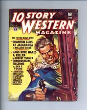 10 Story Western Magazine Pulp Jun 1947 Vol. 33 #3 FN picture