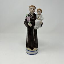 Vintage Religious St.  Anthony Figurine. Approximately 8.5” Tall picture