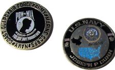 US Navy Joseph P. Dunn POW/MIA Challenge Coin picture