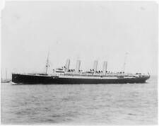 Photo:S.S. KAISER WILHELM DER GROSSE,c1897,Full port view,ship picture