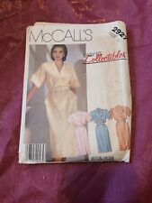 McCall's Easy Fit Collectibles 2927 Size 16 Pieces Cut Out picture