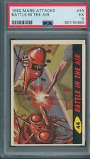 1962 Mars Attacks #44 Battle In The Air PSA EX 5 *6489 picture