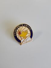Principal's Award Lapel Pin Recognition Lamp of Knowledge Open Book picture