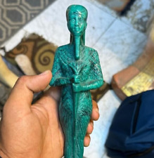 ANCIENT EGYPTIAN ANTIQUES Ptah Statue The God Of Architects Rare Pharaonic Bc picture