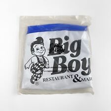 VINTAGE BIG BOY RESTAURANT BEACH BALL INFLATABLE TOY ADVERTISING BLUE RED picture
