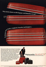 1967 Samsonite Silhouette: Closures On This Luggage Vintage Print Ad picture