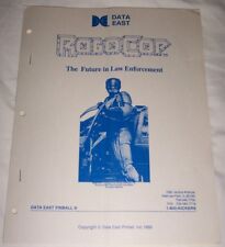 Data East Robocop Pinball Machine Original Manual & Schematics 780-5006-00 NOS picture