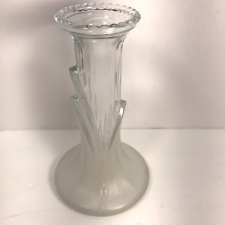 COLONIAL GLASS CANDLE Holder, Colonial Candle of Cape Cod Austria, 6