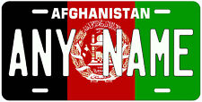 Afghanistan Flag Any Name Personalized Novelty Car License Plate picture