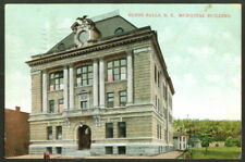 Municipal Building Glens Falls NY postcard 1909 picture