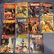 Vampire Tales #1-11,  (Marvel/Curtis) Blade, Morbius picture