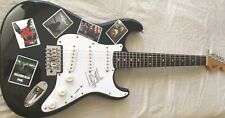 Jeffrey Dean Morgan autograph auto Negan Walking Dead Fender electric guitar JSA picture