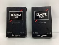 Drakkar Noir Sample X2 Eau De Toilette .05oz As Pictured Old Formula COSMAIR picture