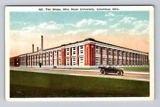 Columbus OH-Ohio, Ohio State University, the Shops, Antique Vintage Postcard picture