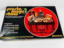 vtg 1975 Presto Magic Show Set Kit Complete? in Box pressman toy magician picture