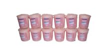 Yankee Candle Pink Sands Scented Votive Candle 1.75 oz each - Lot of 12 picture