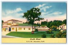 c1940 Scott's Motel Business District Atascadero California CA Vintage Postcard picture