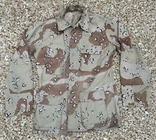 US Military Desert Camo Coat Mens Medium Long Army Chocolate Chip Shirt picture