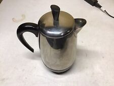 Vintage Farberware Superfast 8-cup Coffee Percolator Model 138 No Cord Tested picture