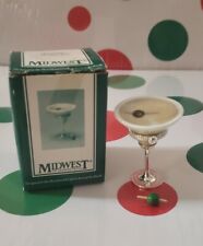 Martini PHB Porcelain Hinged Box with Olive Trinket Midwest of Cannon Falls picture
