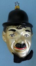 Vintage CHARLIE CHAPLIN Old World Christmas Glass Ornament Silent Film * Germany picture