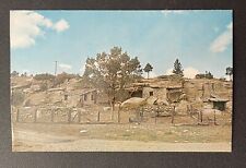 Cliff Dweller's Caves Roundup Montana MT Vintage Postcard picture
