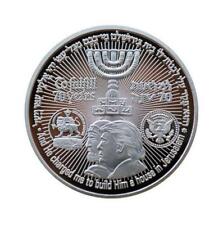 US Donald Trump Jewish Temple Jerusalem Israel Commemorative Silver Coin picture