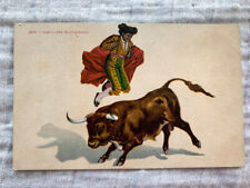 Vintage Antique, Bull fighting, Matador, Salto Del Trascuerno 2696 E H Mitchell picture
