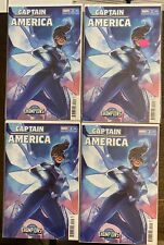 CAPTAIN AMERICA #2 NEW CHAMPIONS VARIANT 1ST CVR APPEARANCE OF LIBERTY Lot of 4 picture