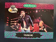 1991 ProSet MusiCards YO MTV Raps Young MC RC card #97 picture