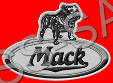 MACK BULL DOG EMBROIDERED PATCH IRON/SEW ON ~5-1/8
